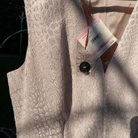 ANNE KLEIN Blush Pink Dress Size 10 NWT - Picture 5 of 16